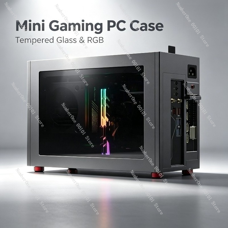 Mini Itx Case Water Cooling Support - Mini ITX Aluminum Case 240mm Water