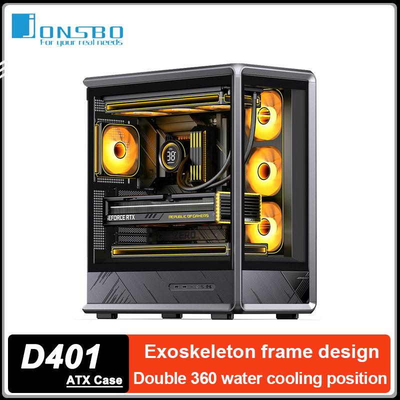 Mini Itx Case Water Cooling Support - JONSBO D401 ATX PC Case Exoskeleton