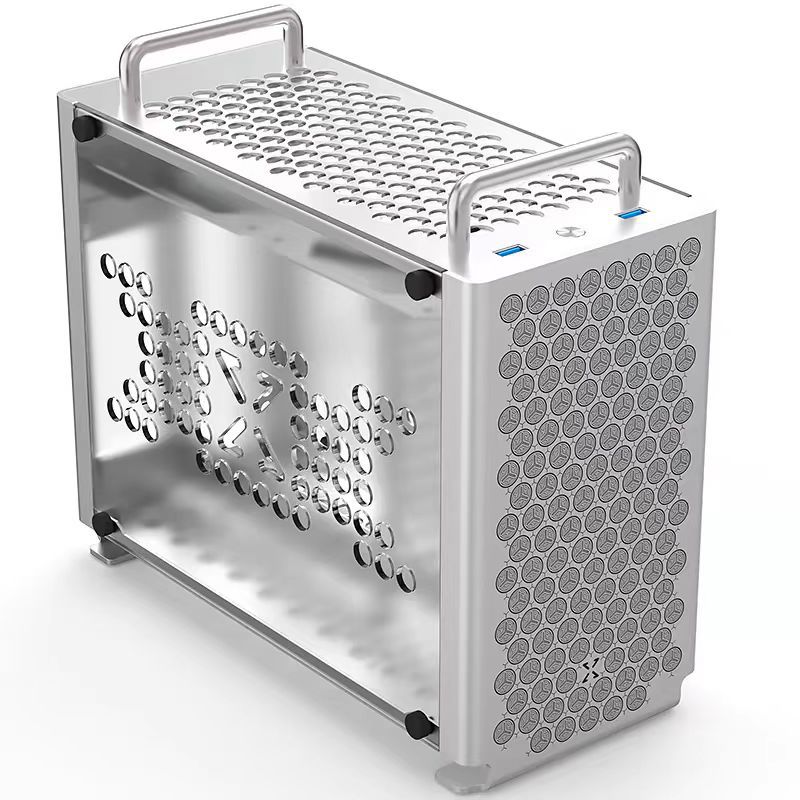 Mini Itx Case With Handle Portable - B2 All-aluminum ITX Dual-handle Portable Small