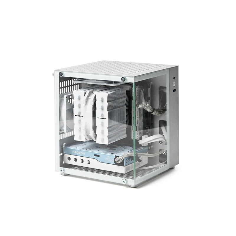 Sff Case Tempered Glass - 11L Aluminum Portable ITX PC Case