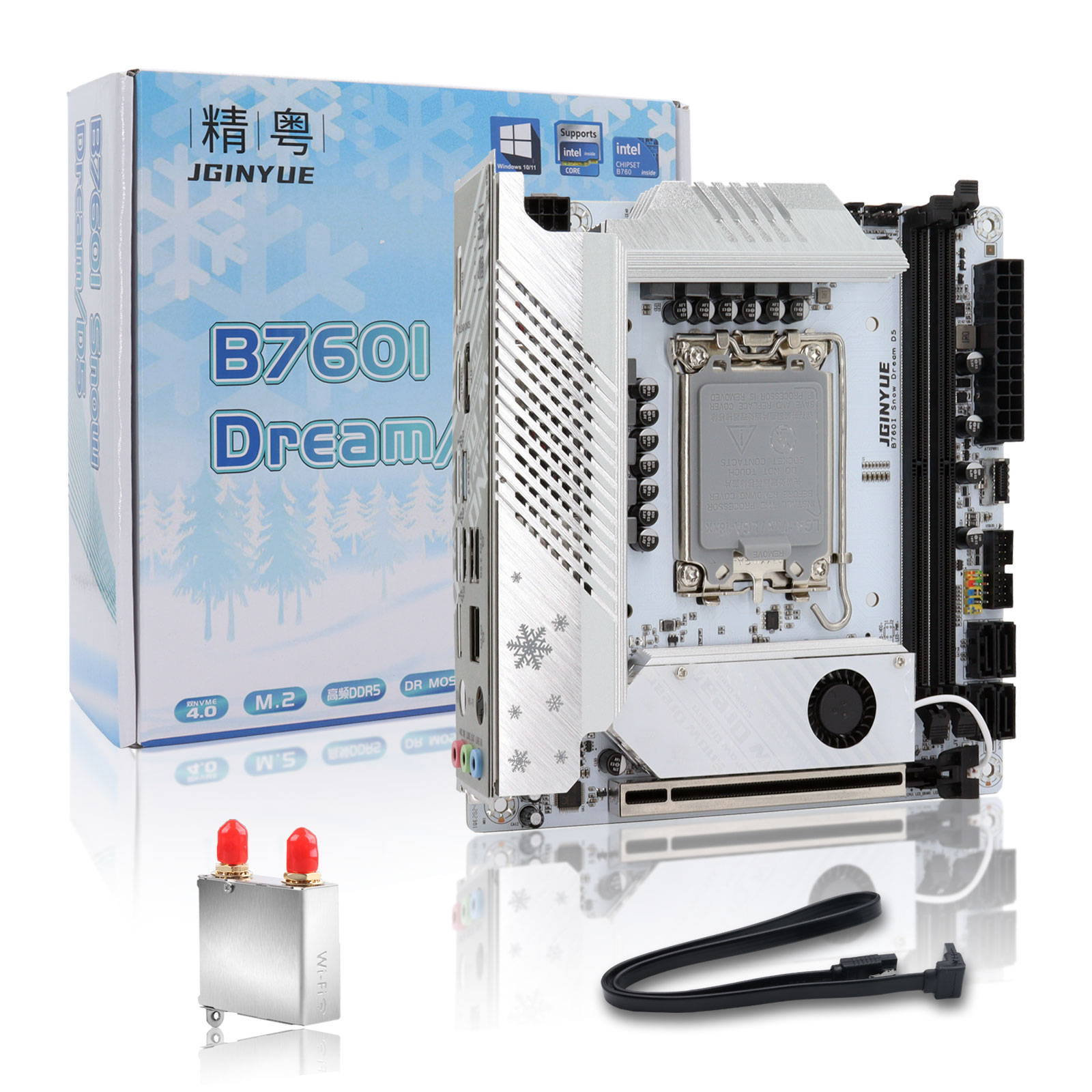 Itx Motherboard B760I Ddr5 - JGINYUE B760 Motherboard Mini ITX LGA