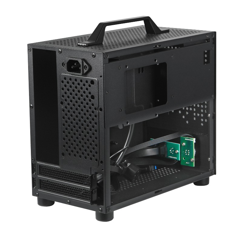 Mini Itx Case With Handle Portable - Portable 7.6L Mini ITX Gaming Case