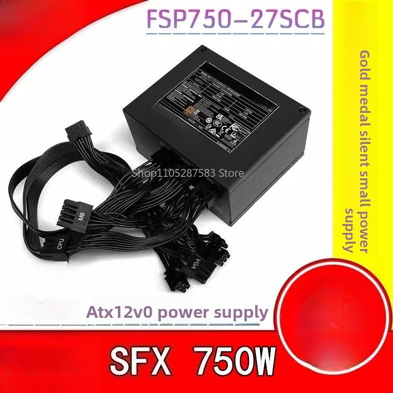 Sfx Power Supply 750W Gold - FSP750-27SCB 750W Gold Medal Module SFX