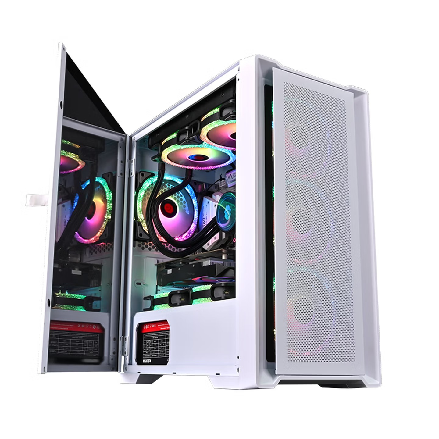 WJCOOLMAN Dust-Free Players Ga - Mini Itx Case Water Cooling Support recension och pris