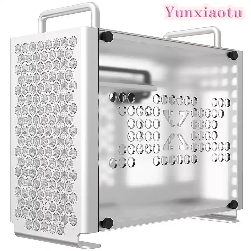 Mini ITX Computer Case Aluminu - Mini Itx Case With Handle Portable recension och pris