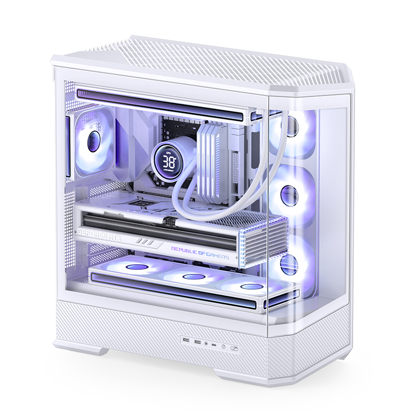 Jonsbo D400 ATX Computer Case  - Mini Itx Case Water Cooling Support recension och pris