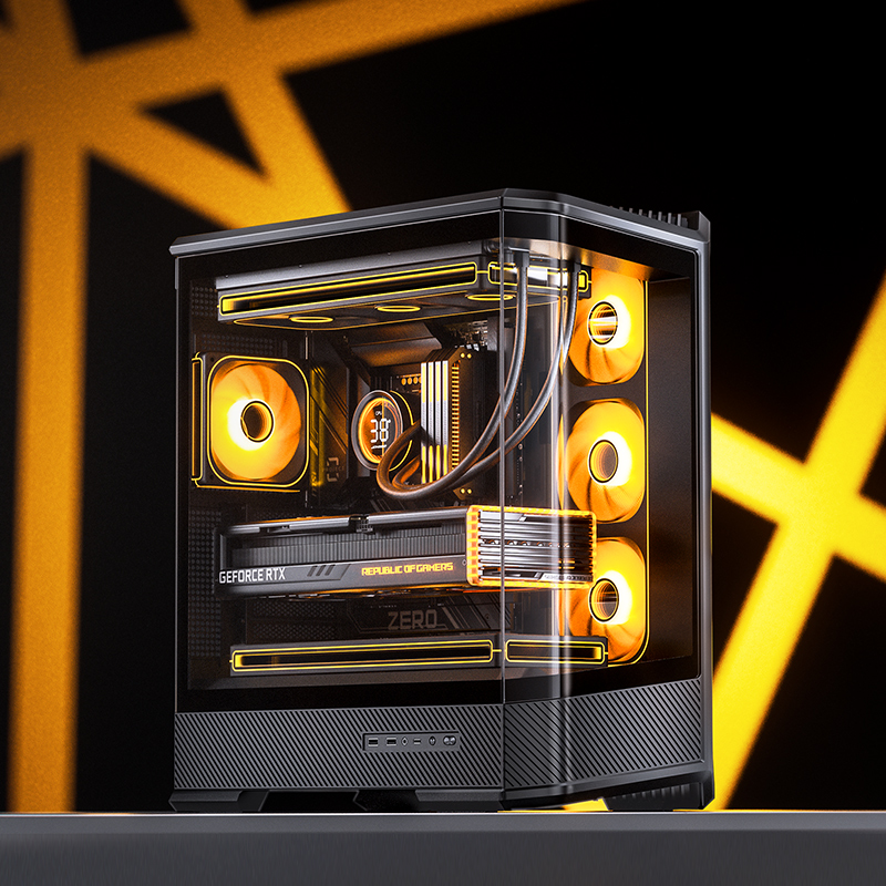 Jonsbo D400 ATX Computer Case  - Mini Itx Case Water Cooling Support recension och pris