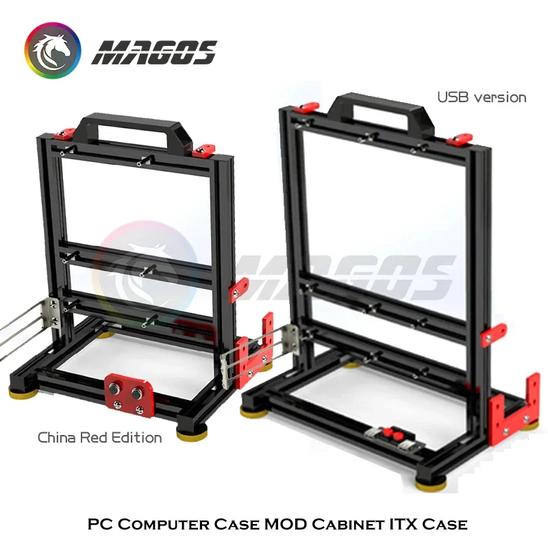 PC Computer Case MOD Cabinet I - Mini Itx Case Water Cooling Support recension och pris