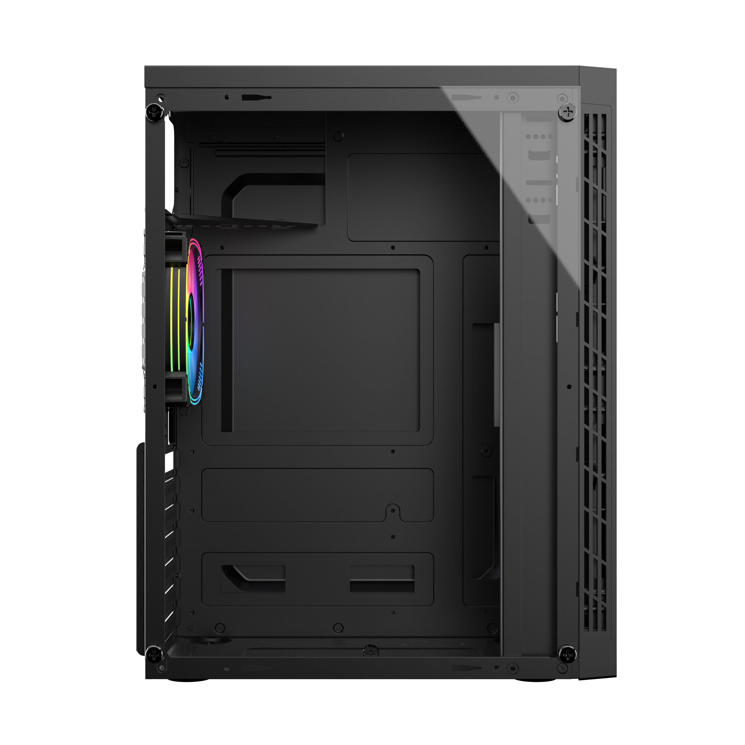 ATX PC Case For Business & Gam - Mini Itx Case Water Cooling Support recension och pris