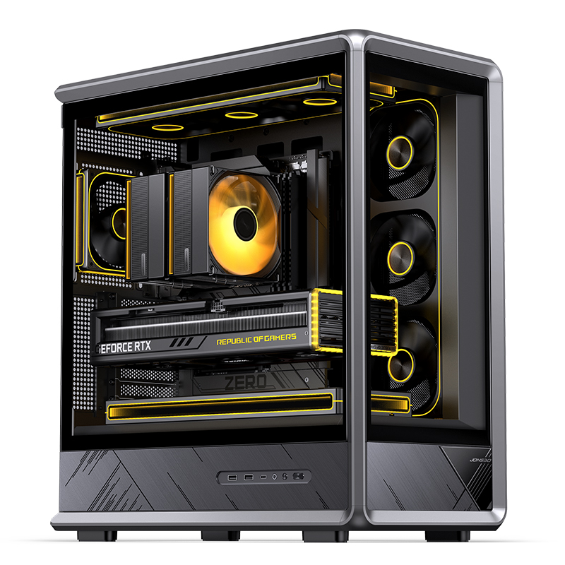 JONSBO D401 ATX PC Case Exoske - Mini Itx Case Water Cooling Support recension och pris