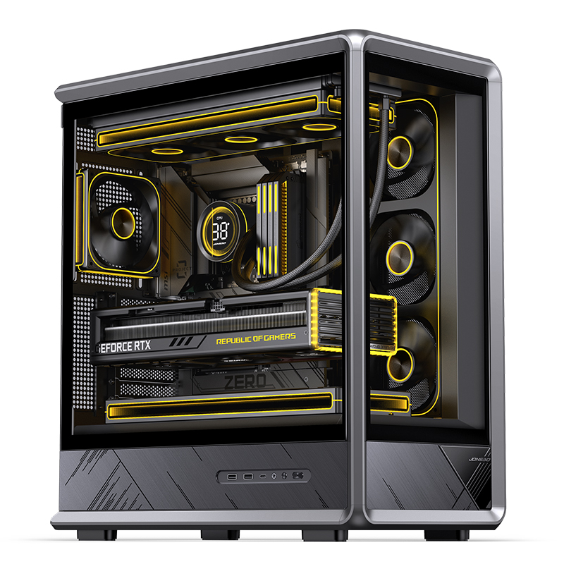 JONSBO D401 ATX PC Case Exoske - Mini Itx Case Water Cooling Support recension och pris