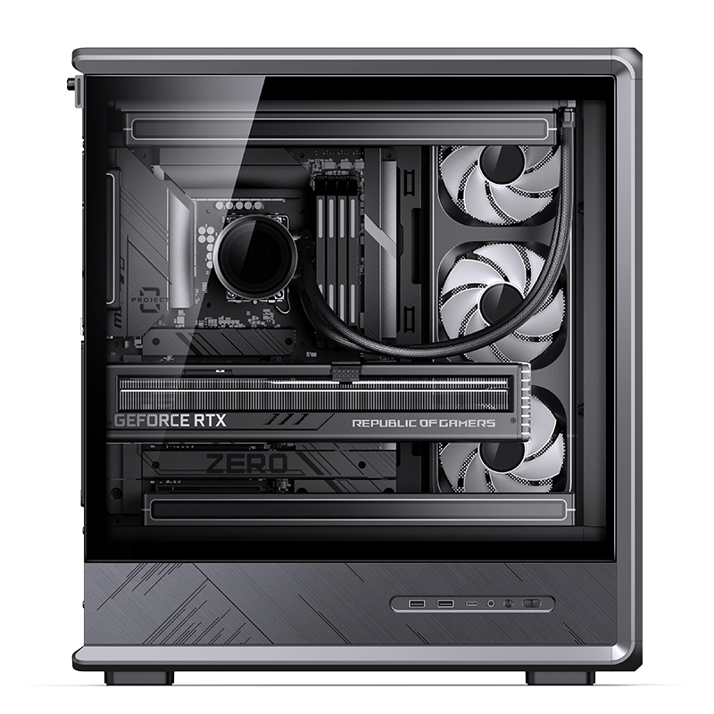 JONSBO D401 ATX PC Case Exoske - Mini Itx Case Water Cooling Support recension och pris