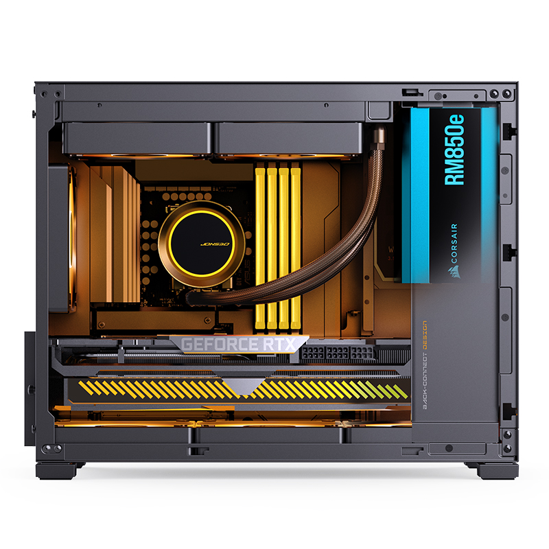 Jonsbo D32 STD/PRO Desktop Cas - Mini Itx Case Water Cooling Support recension och pris