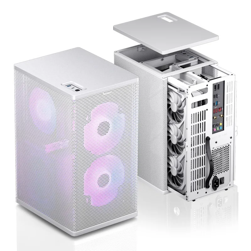 VR3 Mini-ITX Case, Upright Tow - Mini Itx Case Water Cooling Support recension och pris