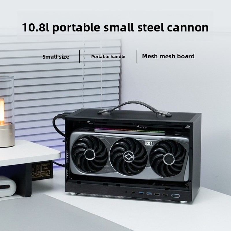Portable S400PRO Mini ITX Case - Mini Itx Case With Handle Portable recension och pris