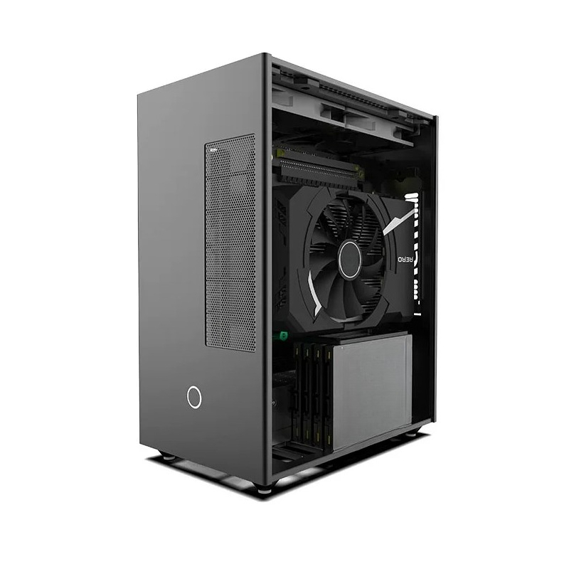 Mini F1‑1U 2.0 ITX Case, Dual‑ - Itx Case 3 Slot Gpu Support recension och pris