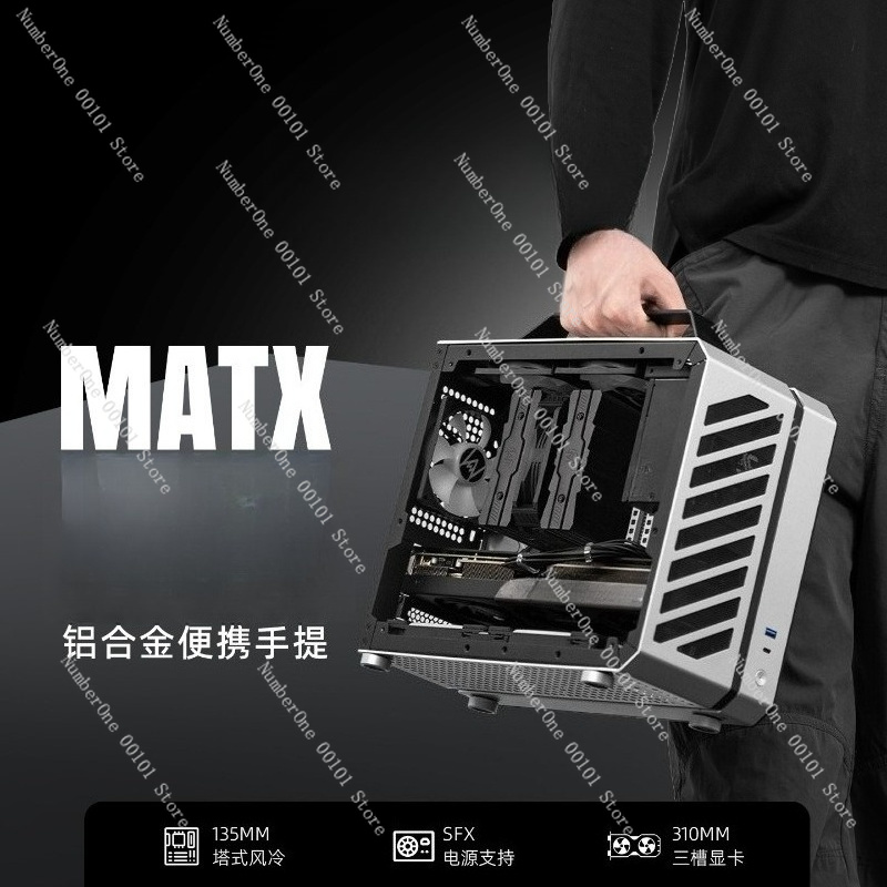 Mini ITX PC Case Tempered Glas - Mini Itx Case Water Cooling Support recension och pris